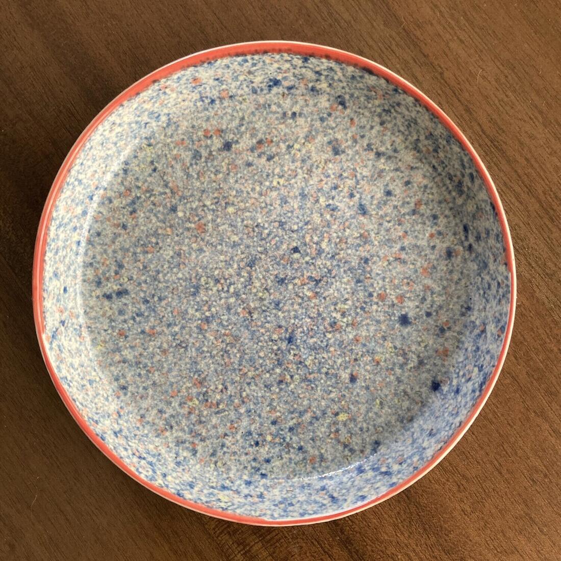 Bowl, speckled, handmade Philippine stoneware by AWIS