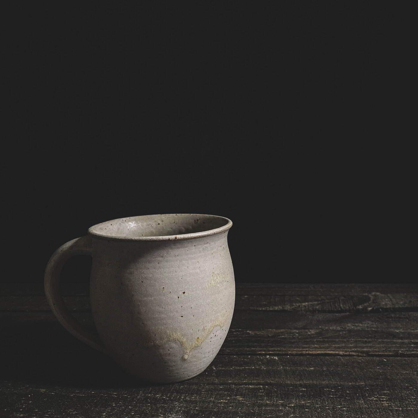 FLORESCA mug in Sand glaze, handmade Philippine stoneware