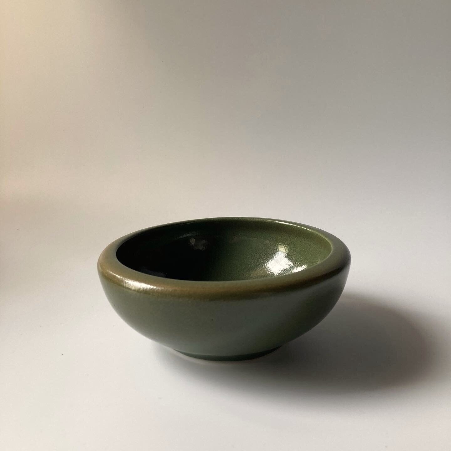 A low handmade stoneware bowl, Philippine pottery by AWIS